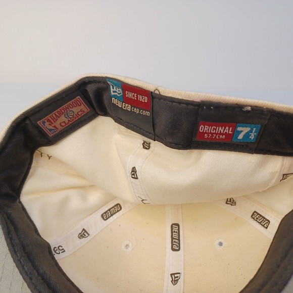 New Era 59Fifty Hardwood Classics Houston Rockets Size 7 1/4 Raised Logo Wool - Picture 7 of 12